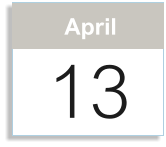 April 13